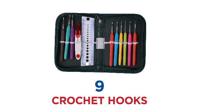 Amazon.com: J MARK Acrylic Crochet Kit for Beginners – Premium